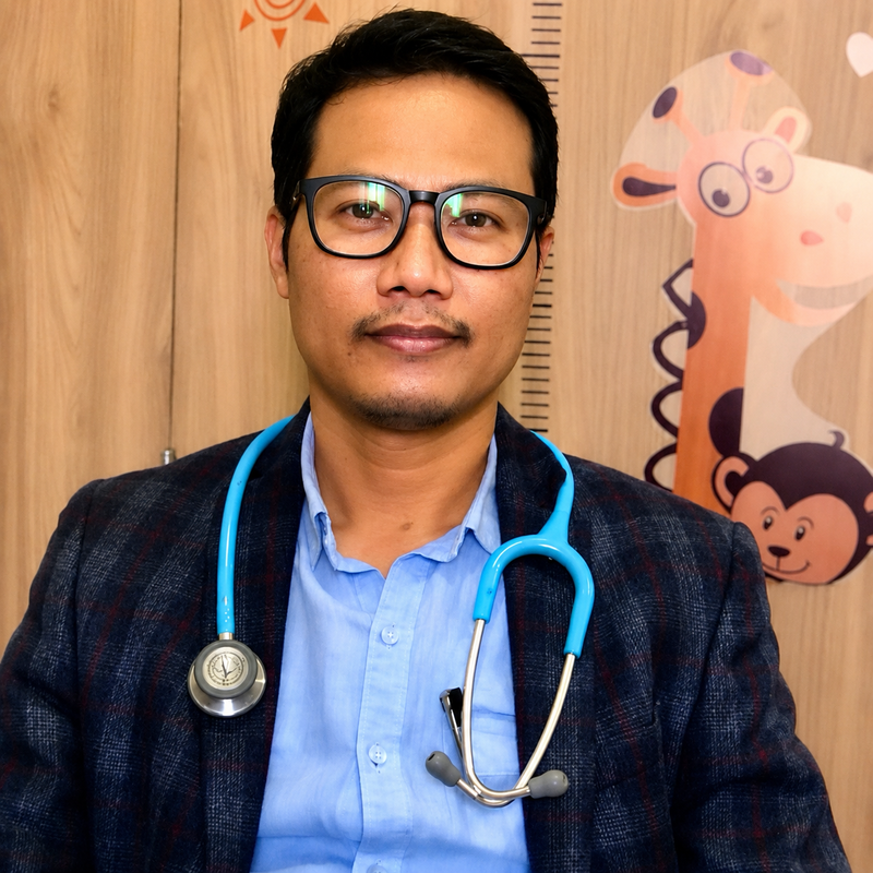 Dr. Bhabesh Doley, Founder and Chief Pediatrician